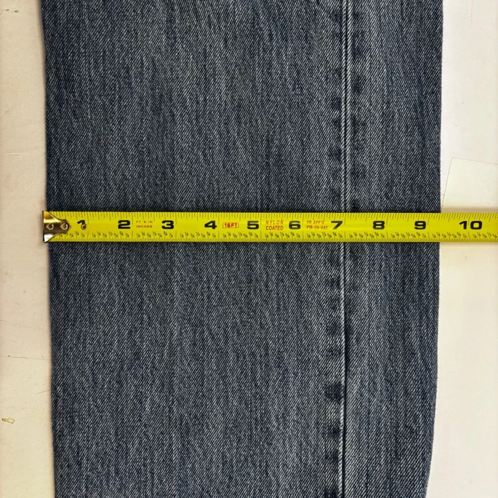 Vtg Levis 501 Original Fit Mens‎ Blue Denim Straight Leg Button Fly Jeans 38x34
